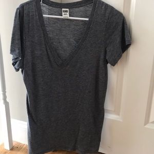 Gray V-Neck
